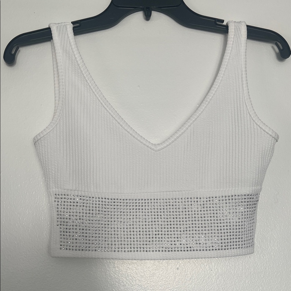 Sparkly crop top